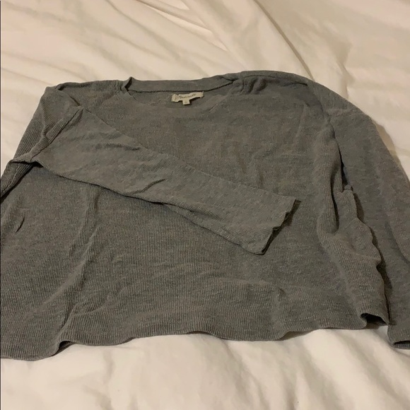 Madewell Tops - Madewell Heather Grey Thermal